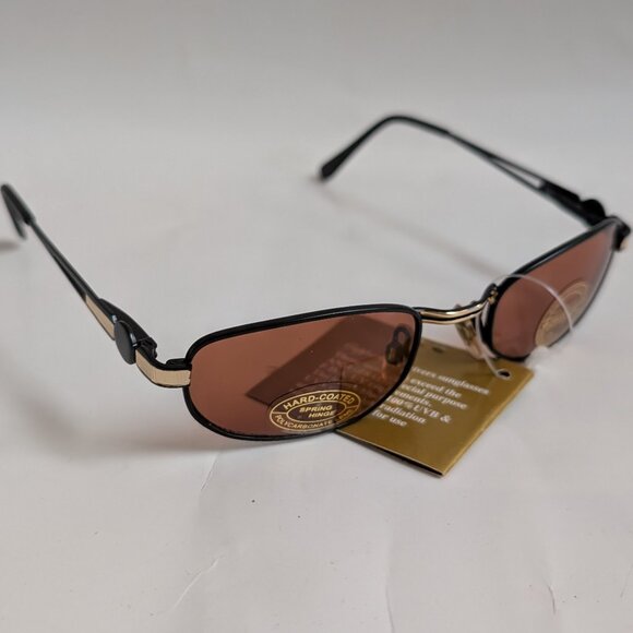 NWT True Vintage Bison style rectangular Coppermax Eyewear fashion sunglasses - Picture 8 of 10